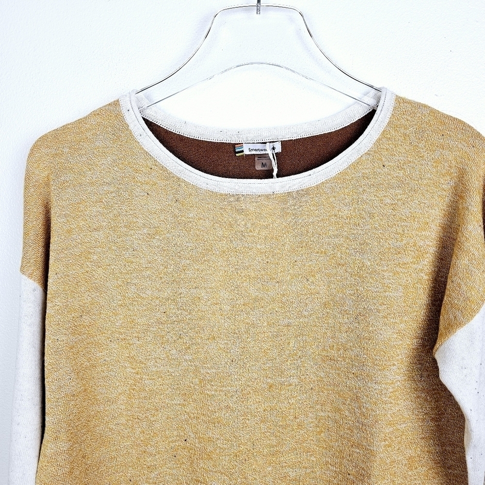 Smartwool Shadow Pine Colorblock Sweater NWT - Picture 8 of 14